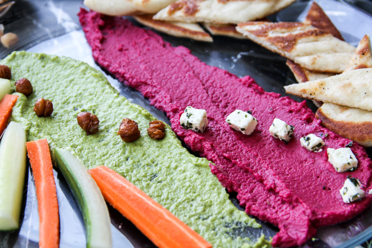 hummus two ways